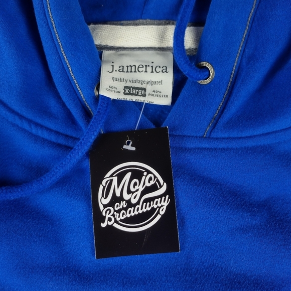 Mojo On Broadway Adults Hoodie Size XL Pullover J America New With Tags - Picture 7 of 10